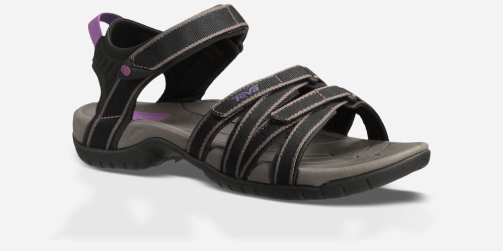 Women's Teva Tirra Hiking Sandals Black / Grey | USA-3102