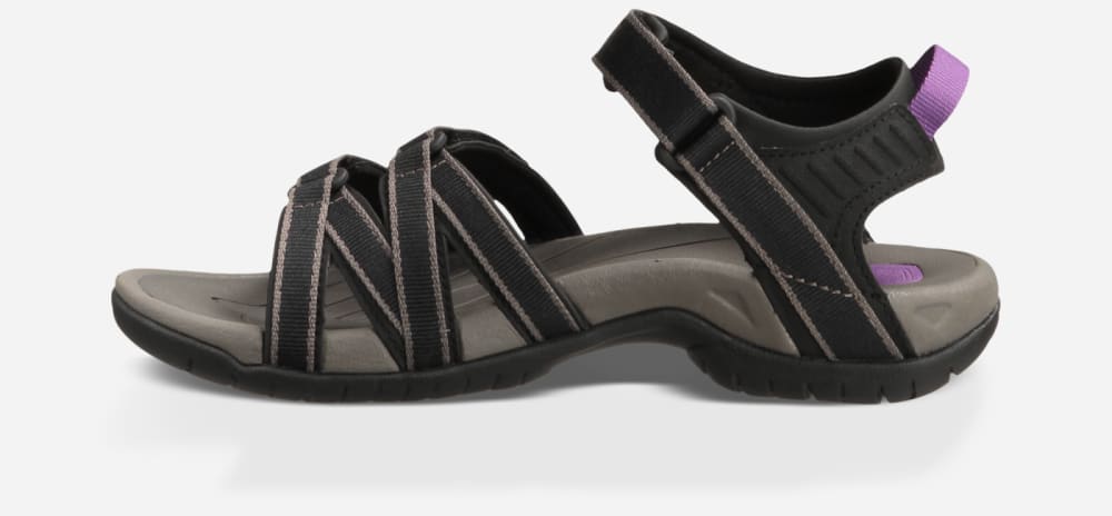 Women's Teva Tirra Hiking Sandals Black / Grey | USA-3102