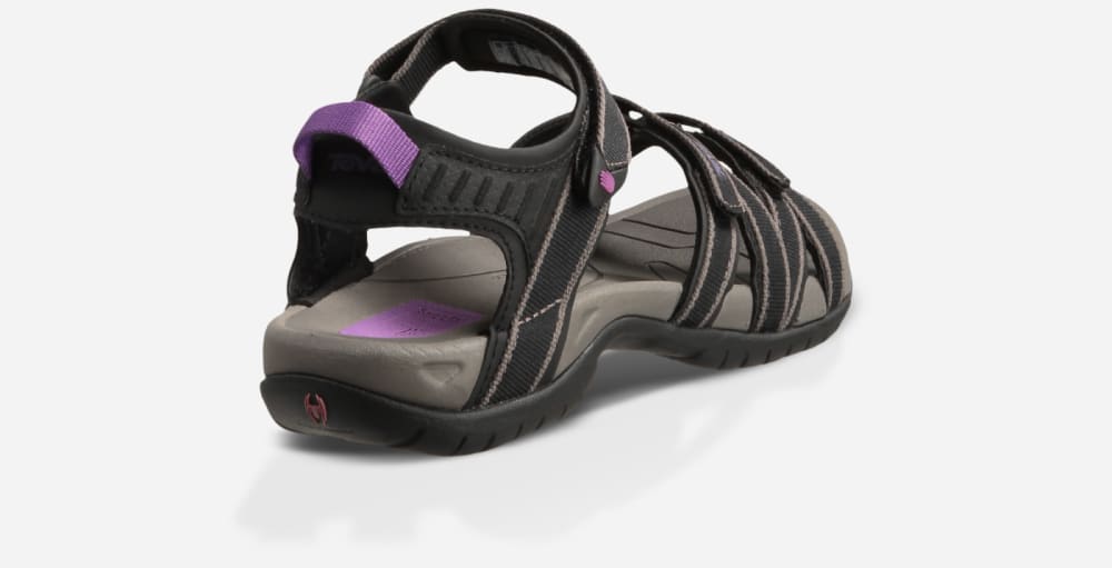 Women's Teva Tirra Hiking Sandals Black / Grey | USA-3102