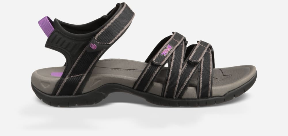 Women\'s Teva Tirra Hiking Sandals Black / Grey | USA-3102