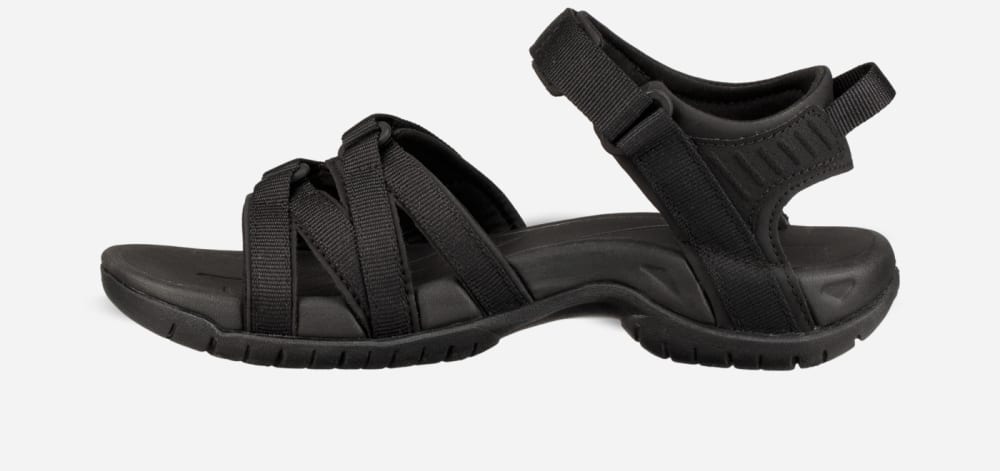 Women's Teva Tirra Hiking Sandals Black / Black | USA-8210