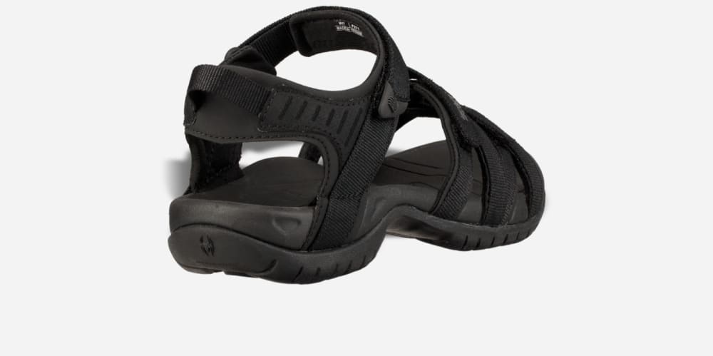 Women's Teva Tirra Hiking Sandals Black / Black | USA-8210