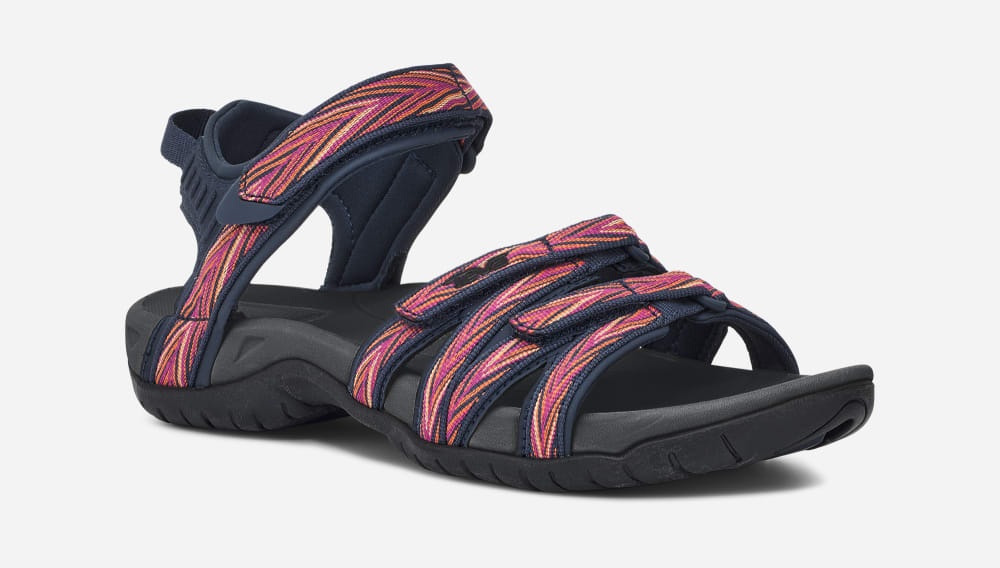 Women's Teva Tirra Hiking Sandals Indigo / Rose Purple | USA-8610