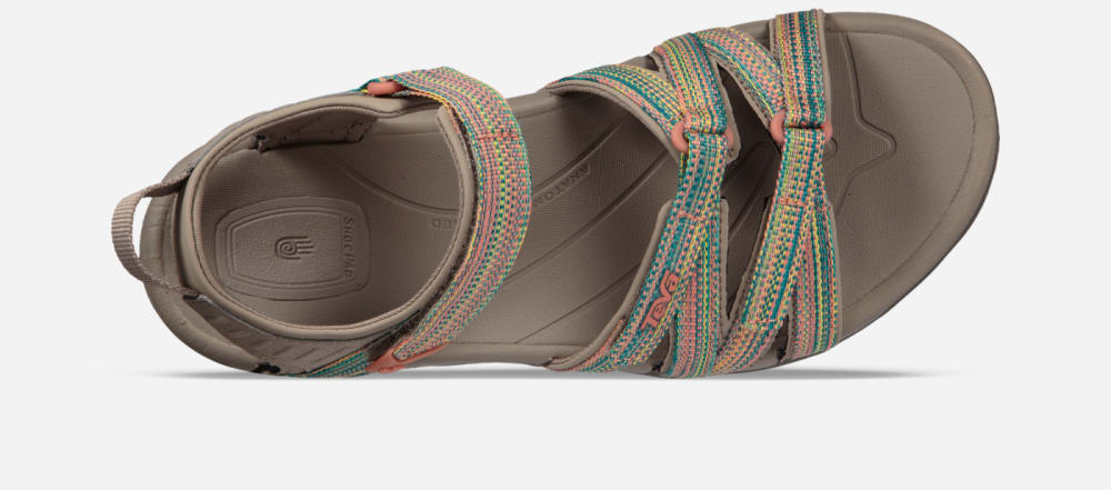 Women's Teva Tirra Hiking Sandals Multicolor | USA-1095