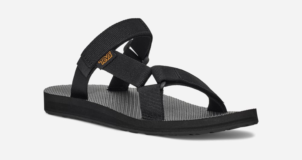 Women's Teva Universal Slide Black | USA-6051