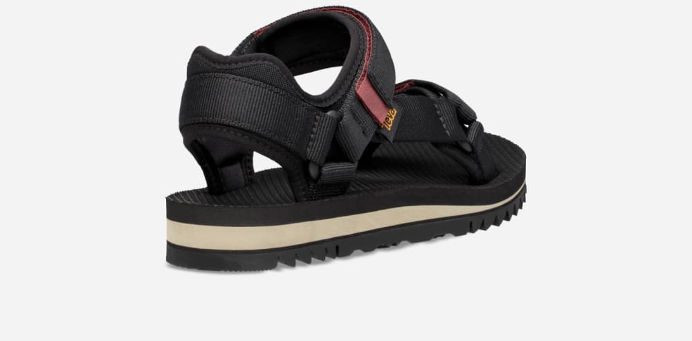 Women's Teva Universal Trail Hiking Sandals Black | USA-1659