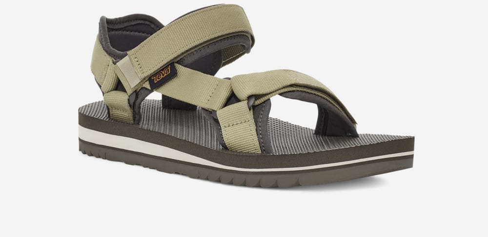 Women's Teva Universal Trail Hiking Sandals Olive Green | USA-4398