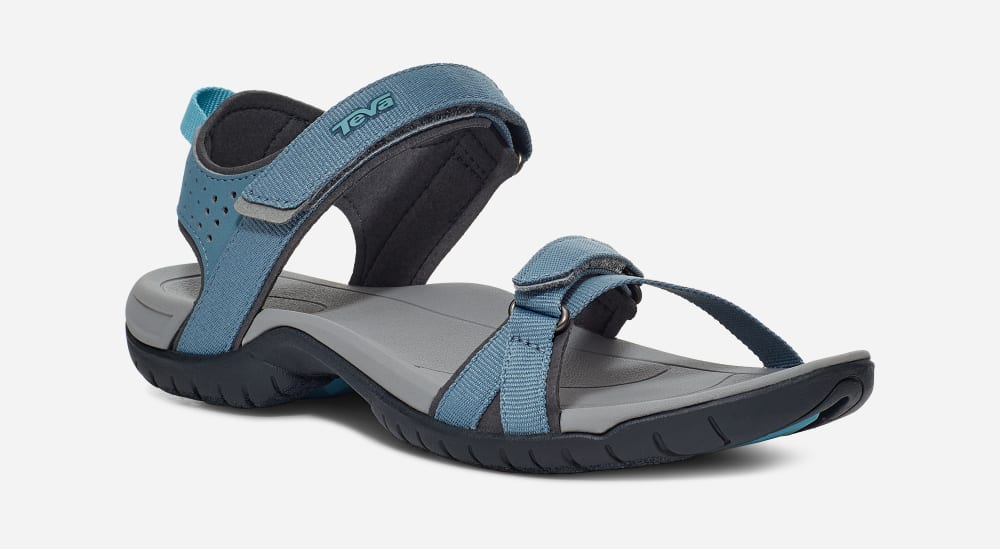 Women's Teva Verra Hiking Sandals Blue | USA-9253