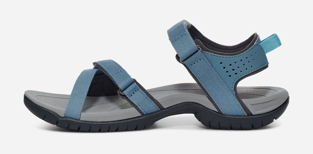 Women's Teva Verra Hiking Sandals Blue | USA-9253