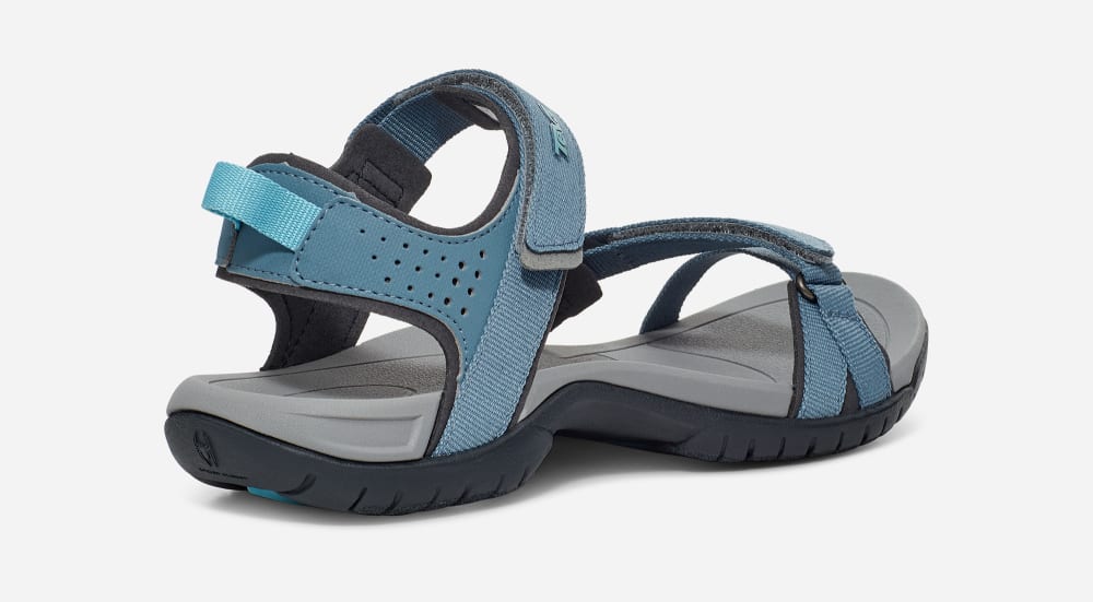 Women's Teva Verra Hiking Sandals Blue | USA-9253