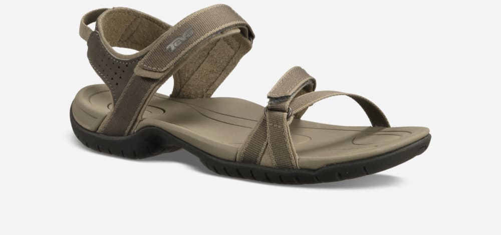 Women's Teva Verra Hiking Sandals Khaki | USA-5910