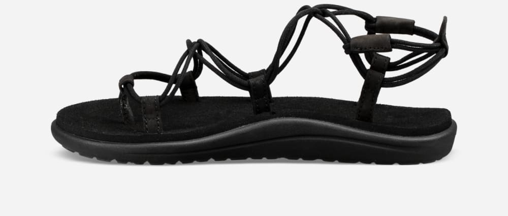 Women's Teva Voya Infinity Sandals Black | USA-8293