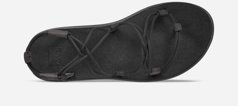 Women's Teva Voya Infinity Sandals Black | USA-8293