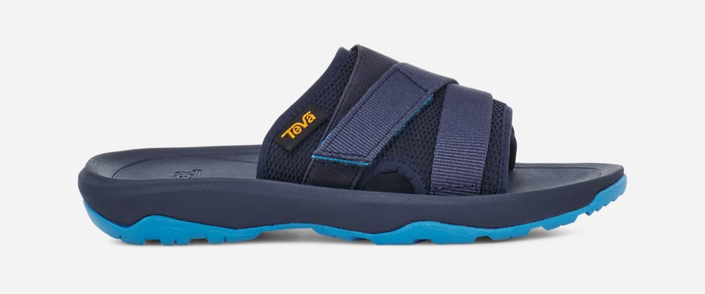 Kids' Teva Hurricane Verge Slide Indigo / Blue | USA-5329