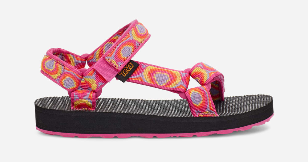 Kids' Teva Original Universal Sandals Fuchsia | USA-4873