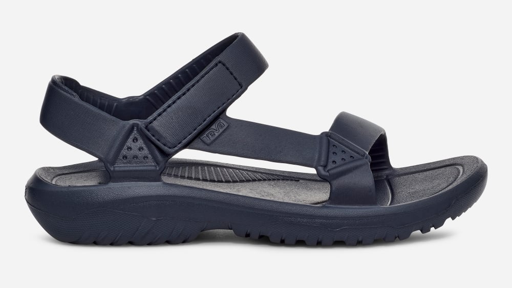 Men's Teva Hurricane Drift Sandals Navy | USA-6718