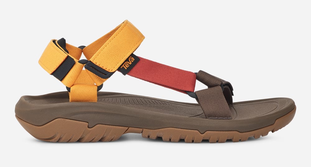 Men's Teva Hurricane XLT2 Hiking Sandals Gold Orange / Multicolor | USA-4258