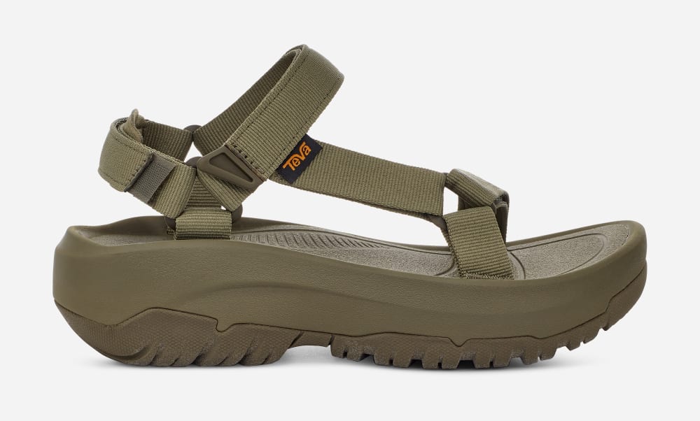 Men's Teva Hurricane Xlt2 Ampsole Platform Sandals Olive | USA-1368