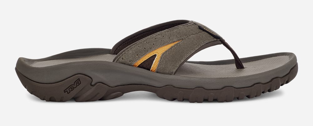 Men's Teva Katavi 2 Thong Flip Flops Khaki | USA-6510