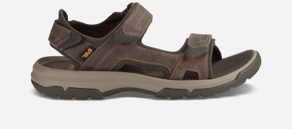 Men's Teva Langdon Hiking Sandals Brown | USA-6045