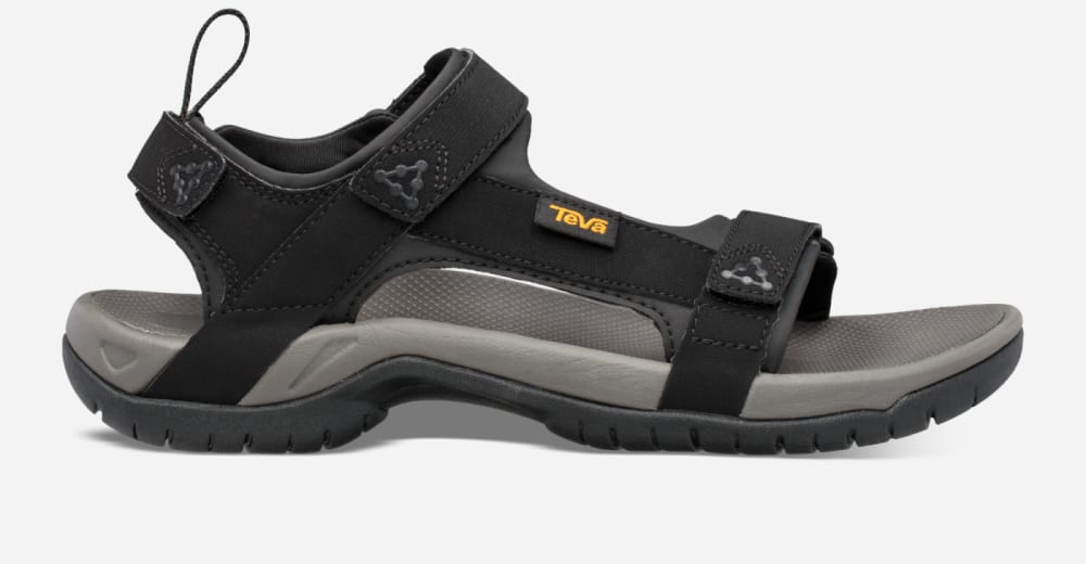 Men's Teva Meacham Hiking Sandals Black | USA-6058