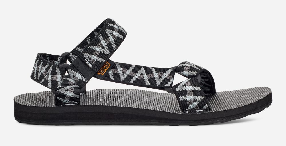 Men's Teva Original Universal Sandals Light Black / Grey | USA-6074