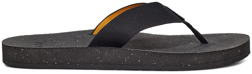 Men's Teva Reflip Flip Flops Black | USA-2153