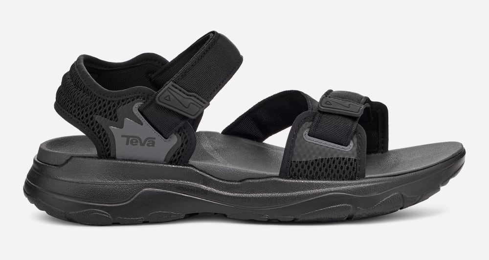 Men's Teva Zymic Sandals Black | USA-7230