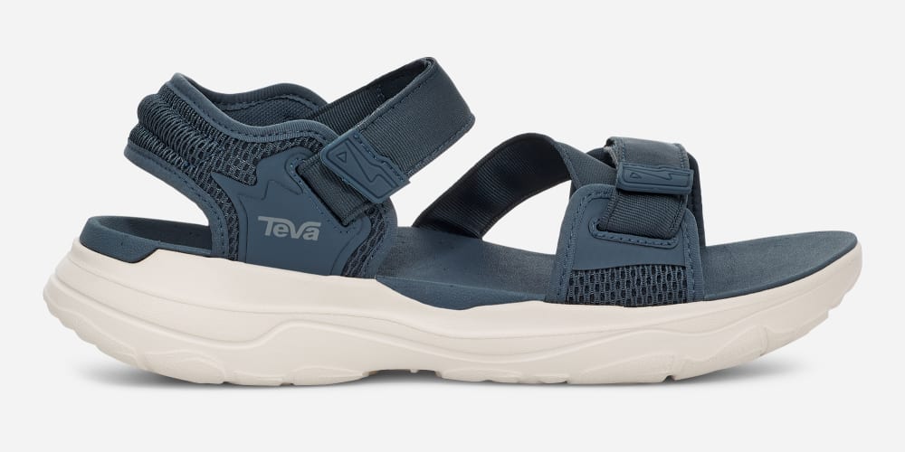 Men's Teva Zymic Sandals Blue | USA-3268