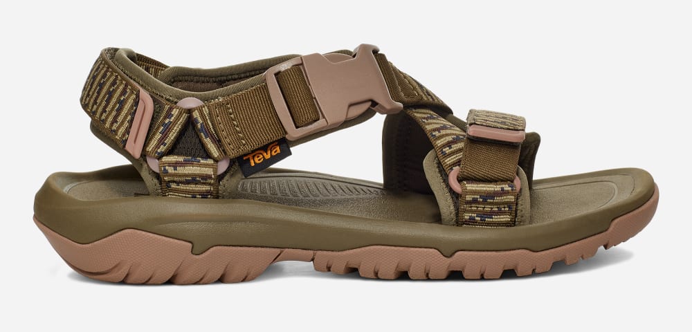 Women's Teva Hurricane Verge Hiking Sandals Dark Olive | USA-8490