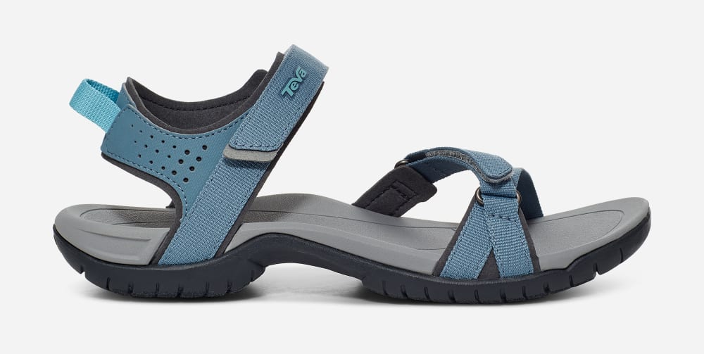 Women's Teva Verra Hiking Sandals Blue | USA-9253