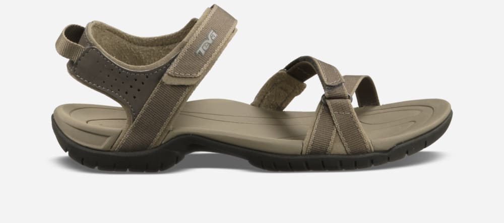 Women's Teva Verra Hiking Sandals Khaki | USA-5910