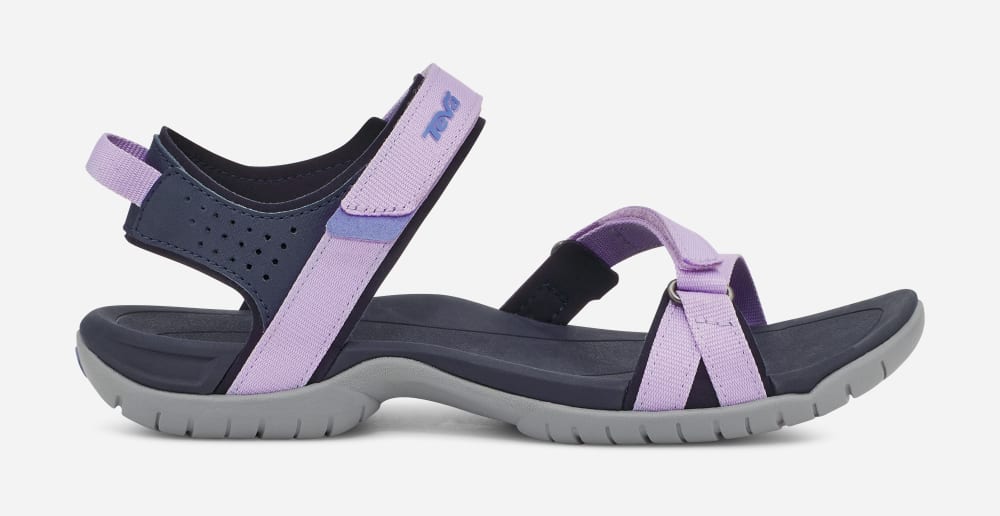 Women's Teva Verra Hiking Sandals Navy | USA-6572